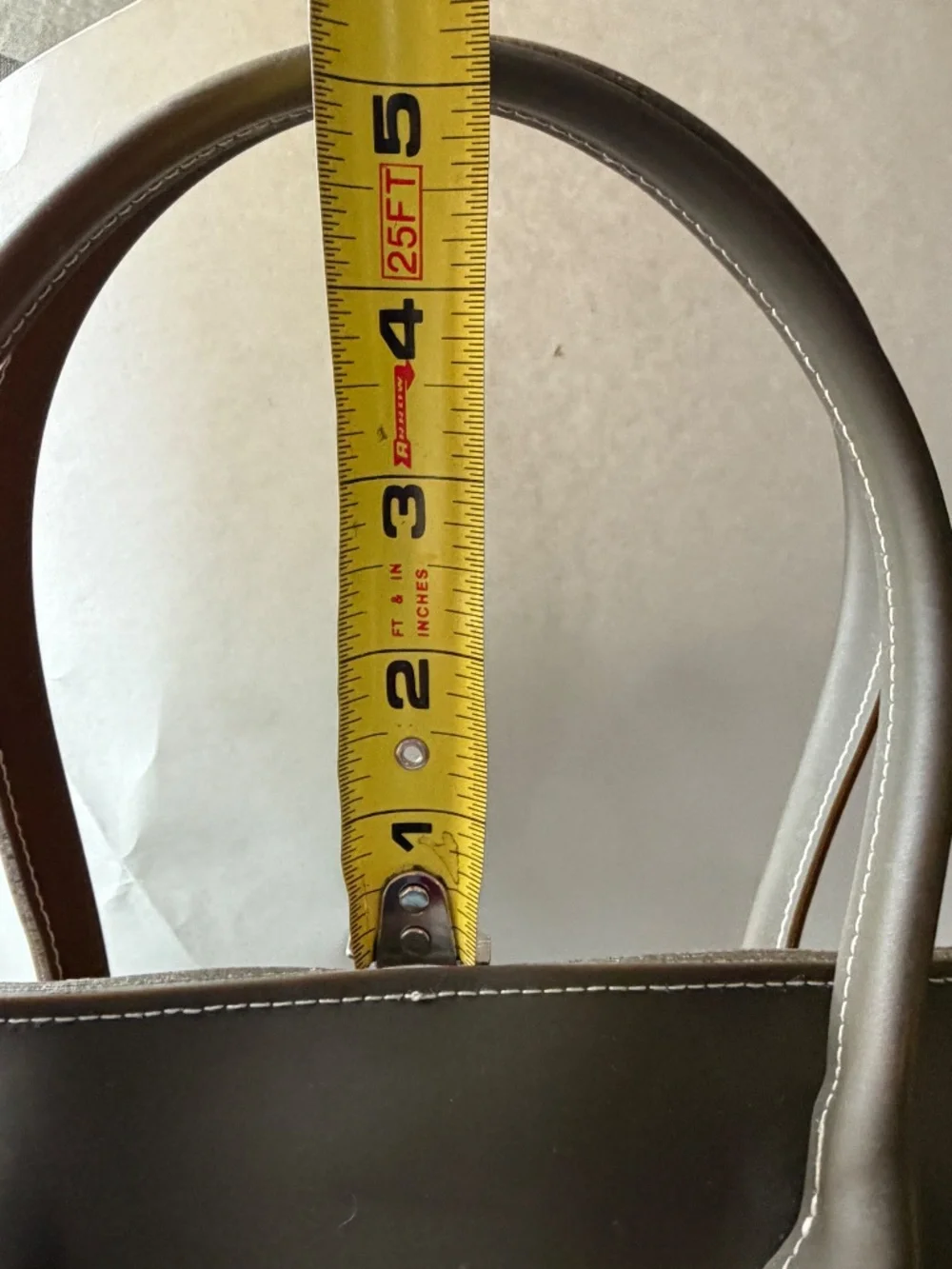 Vintage Y2K Made in Italy Matte Taupe Jelly Top Handle Satchel Purse Firkin MINT - Picture 13 of 16